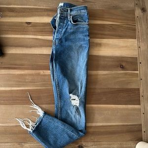 ReDone distressed jeans